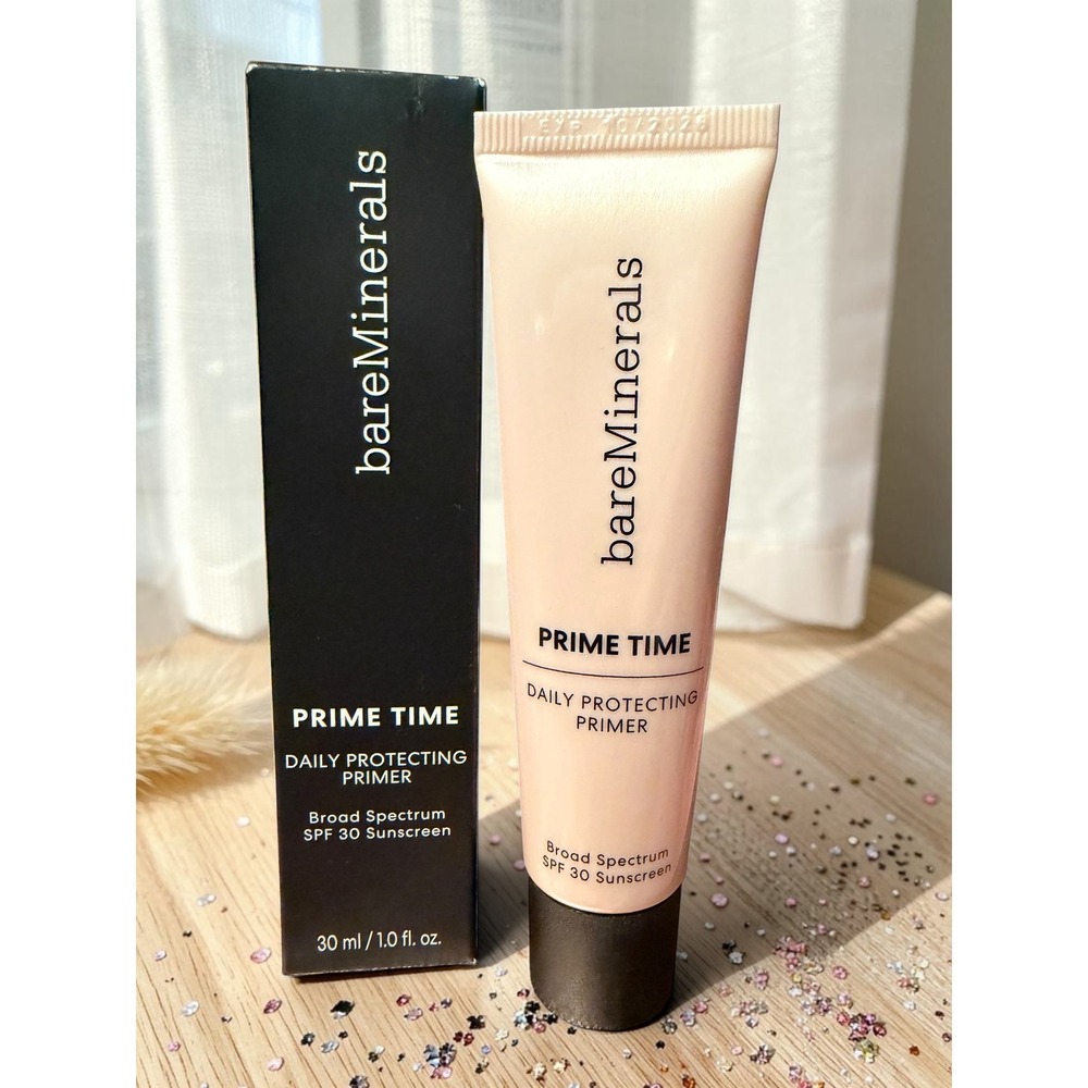 bareMinerals - Prime‎ Time Daily Protecting Primer - SPF 30 1oz *NIB*